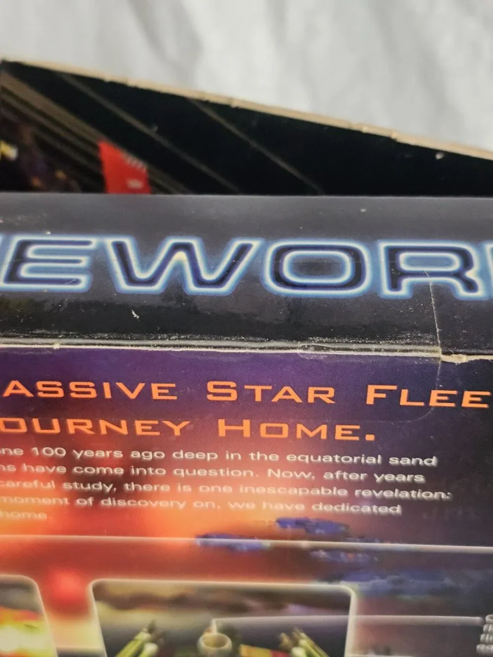 Homeworld PC Big Box 1999 Sierra Relic 3D RTS Game New Sealed YES Promo Sticker